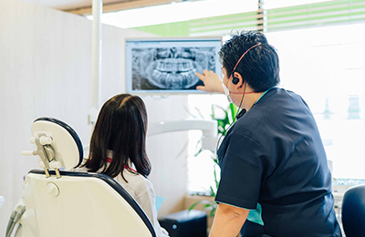 歯科用CTを使用して正確に診査・診断